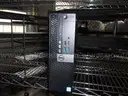 Five (5) HP Desktop computers and one (1) HP Printer.  Hard drives removed.