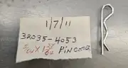 COTTER PINS (40 BOXES)