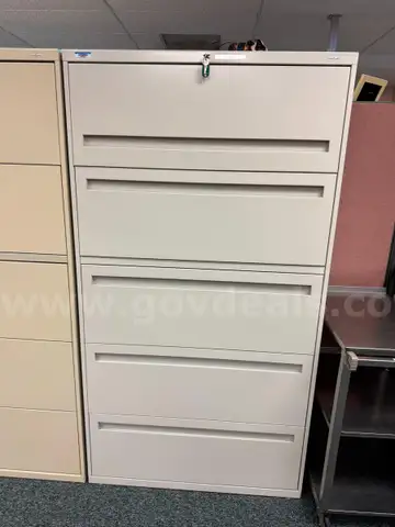 Lot of Lateral File Cabinets: 2 Items
