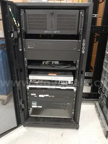 (1)Cinemassive A/V Processor, (1) Crown Sound System, VHS &#x26; Nexia Lamp