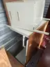 One Desk with Return and Two Chairs