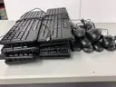 One Lot of Dell Computers(9), Keyboards(9), Mice(9)