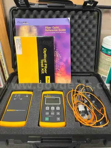 (1) Fluke Fiber Kit &#x26; (3) Kenwood Radios as per the attached list of Items.