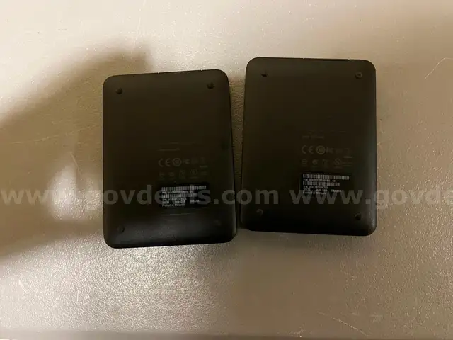 (1) One lot of (20) twenty portable Western Digital Passport Servers