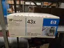 Black HP LaserJet and Staples Toner supplies