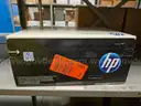 Black HP LaserJet and Staples Toner supplies