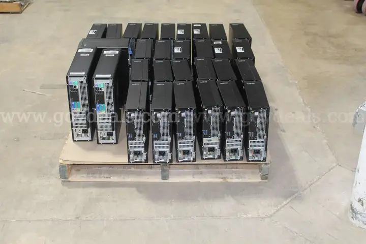 (34 ASSETS) DESKTOPS, LAPTOPS, RECEIPT PRINTER