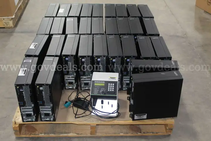 (32 ASSETS) DESKTOPS, BIOMETRIC SYSTEM