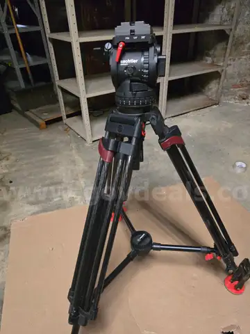 Sony Camera Recorder and Sachler  Germany Tripod