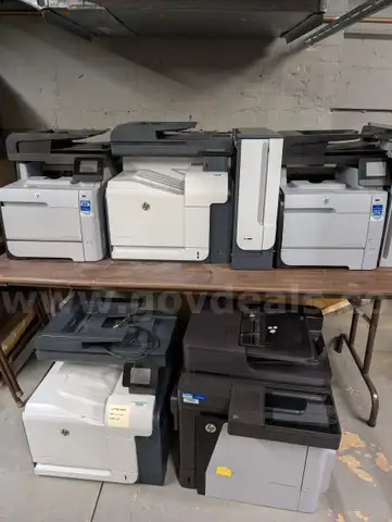 Lot of 5 HP Copiers - Good for Parts