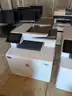 Lot of 5 - 4 HP Copiers/Printers and 1 ScanPartner Scanner - Good for Parts