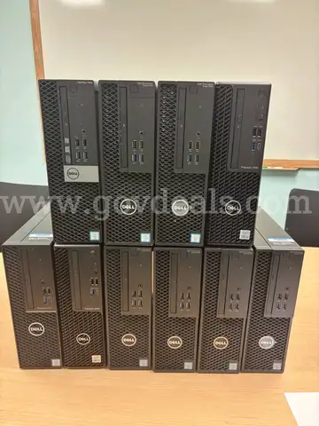 Lot of Dell Desktops: 10 Items