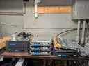 Lot of computer servers, storage and memory