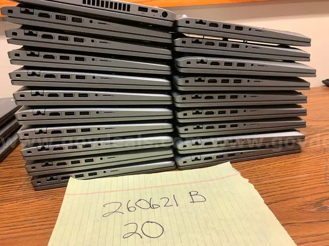 20 Dell Latitude Laptops no Hard Drives and no Adapters