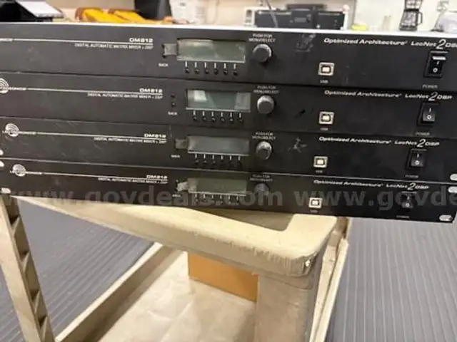 Lectrosonic Processor, Mixer, Peavy Acoustics Preamp