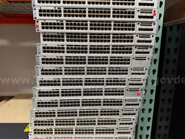 One lot (18) Network Switches