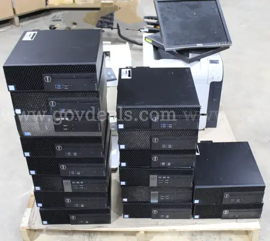 (21 ASSETS) DESKTOPS, LAPTOPS, PRINTERS, MONITORS
