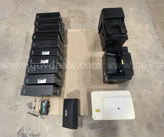 (15 ASSETS) SCANNERS, SIGNATURE PAD, PRINTERS, DESKTOPS
