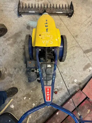 (1) Sickle Bar walk behind Mower, S/No. 4433015908, Model: JARI.