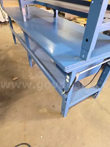 Metal shop tables