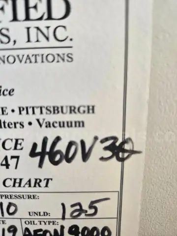 Gardner Denver air compressor