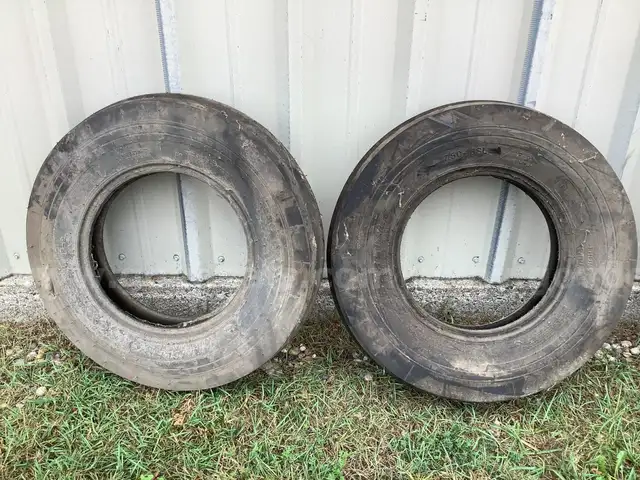 Two Front Tractor Tires