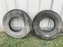 Two Front Tractor Tires