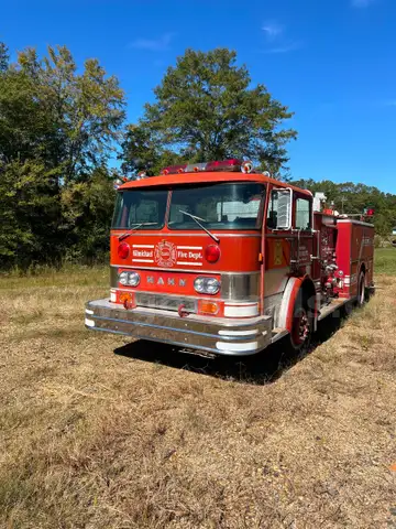 1982 Hahn Fire Truck