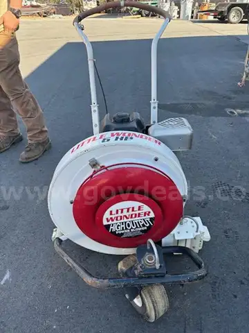 HIGH OUTPUT WALK BEHIND BLOWER