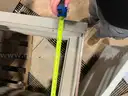 5 metal door frames - NO DOORS