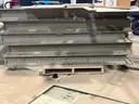 5 metal door frames - NO DOORS