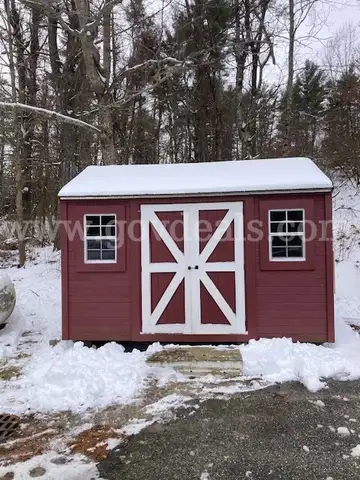8x12 WOODEN SHED