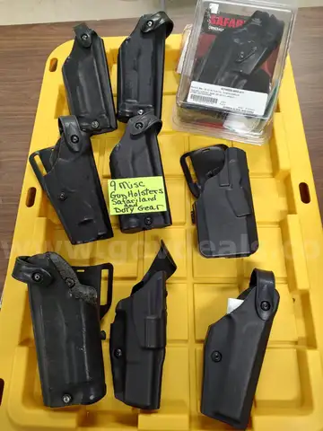 Misc Gun Holsters = QTY = 9