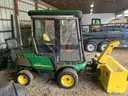John Deere with 72&#x22; mower deck and 59.5 snow blower