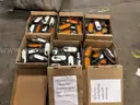 6 Boxes of Oval Amber Flashing LED Lights with Grommets (210 total lights)