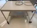1 lot virtual reality goggles, computer carts, and more