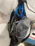 1 lot books, microphones, amplifiers, and more