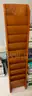 1 lot wooden changing table, book storage, and more