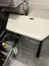 1 lot AV cart, computer table, and more