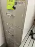 1 lot teacher desks, file cabinet