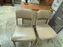 1 lot microscopes, rolling chairs, cork board, and more