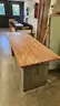 1 lot clamps, saws, table