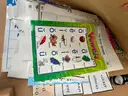 1 lot ReadyGen materials, Illustrative Math books, and classroom posters