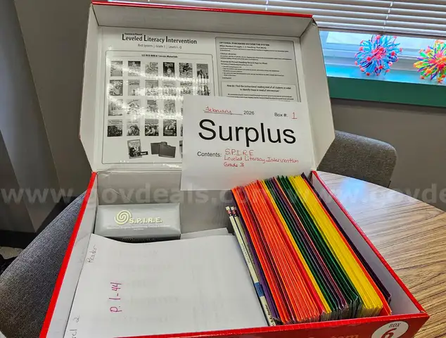 Instructional Reading/Leveled Literacy Intervention materials