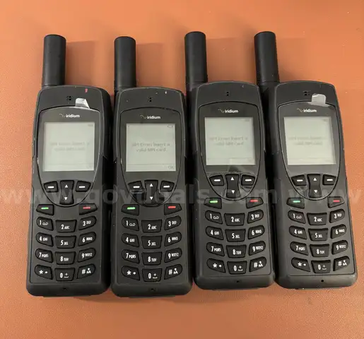 Lot of 4 Iridium 9555 Satellite Phone SAT