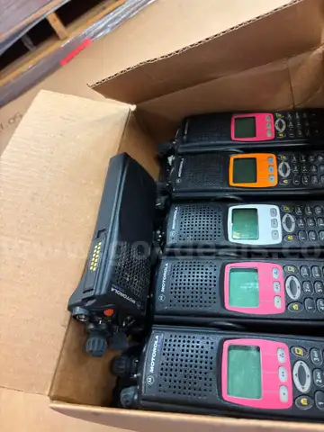 Pallet of Motorola Radios and equipment