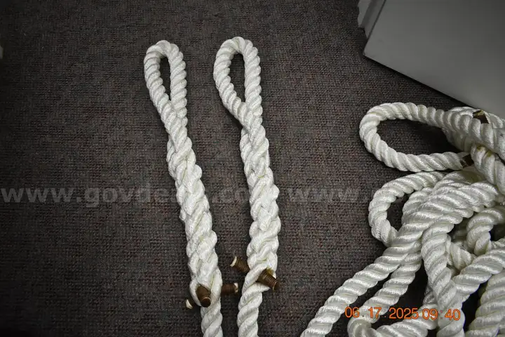 Ropes, Pulls, Shackles, Buoy, and Straps