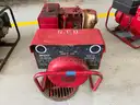 A Lot of Fire Generators/Pumps/Equipment
