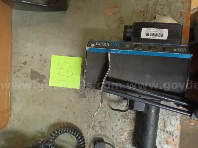 "Lot of" Miscellaneous Speed Laser Equipment