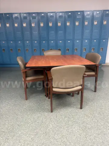 Tables and chairs
